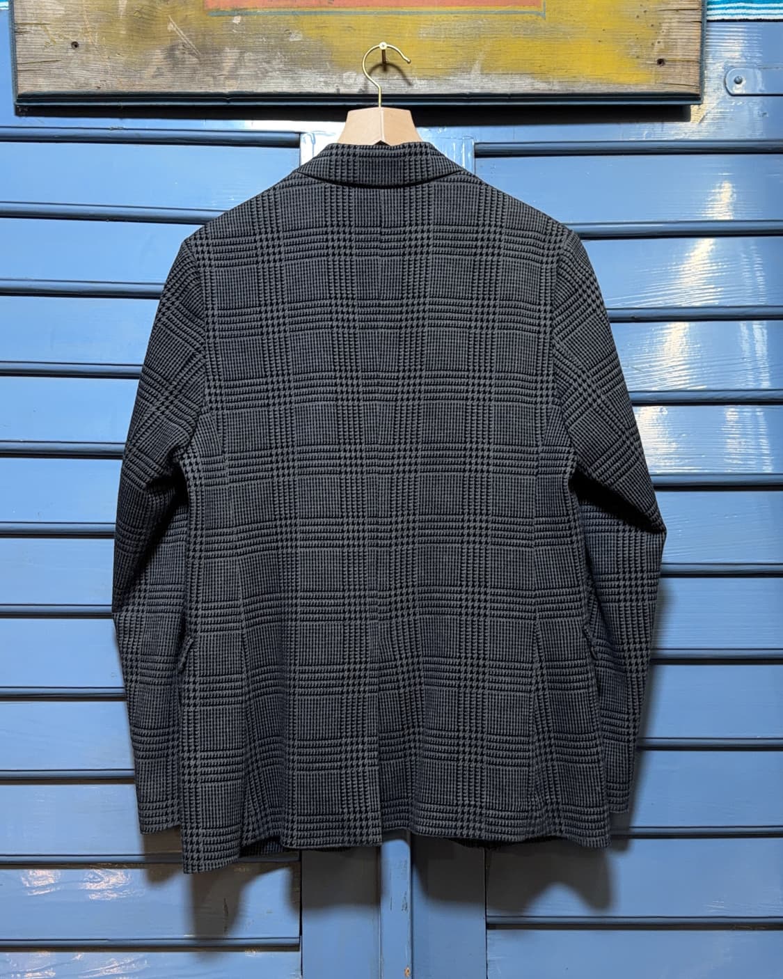 블루블루 Japan 하운드투스 체크 자켓 상품이미지4