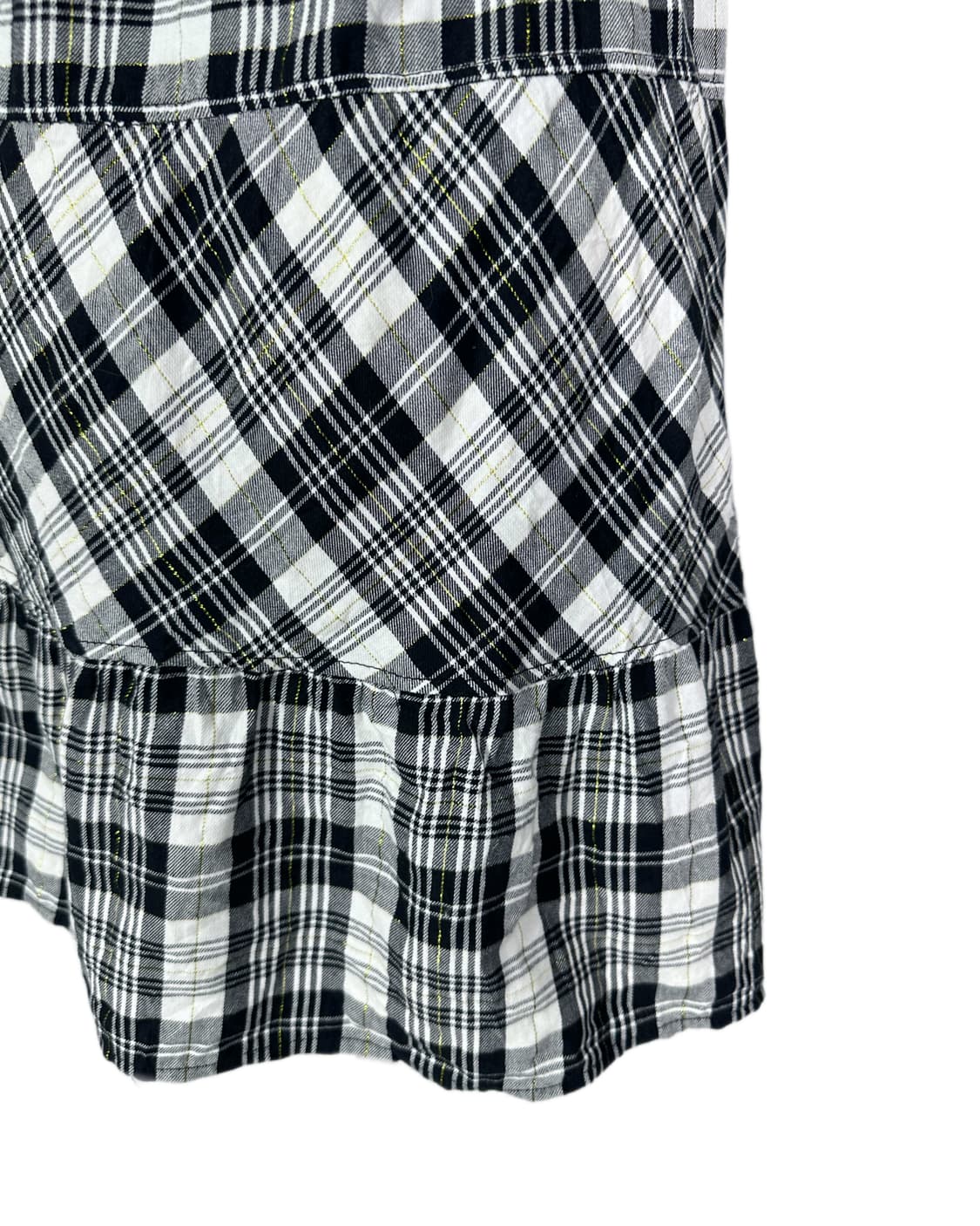 glitter check corset lace 상품이미지5