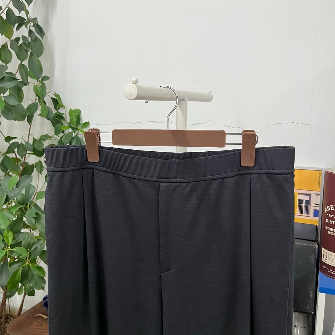 타임옴므 나일론/레이온 밴딩팬츠 88 상품이미지2