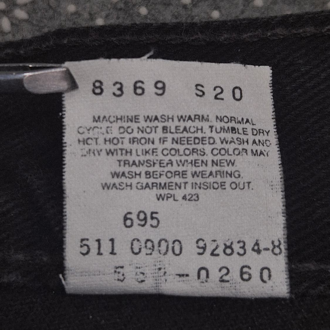 [40]00s US made 리바이스550 블랙-A199 상품이미지9