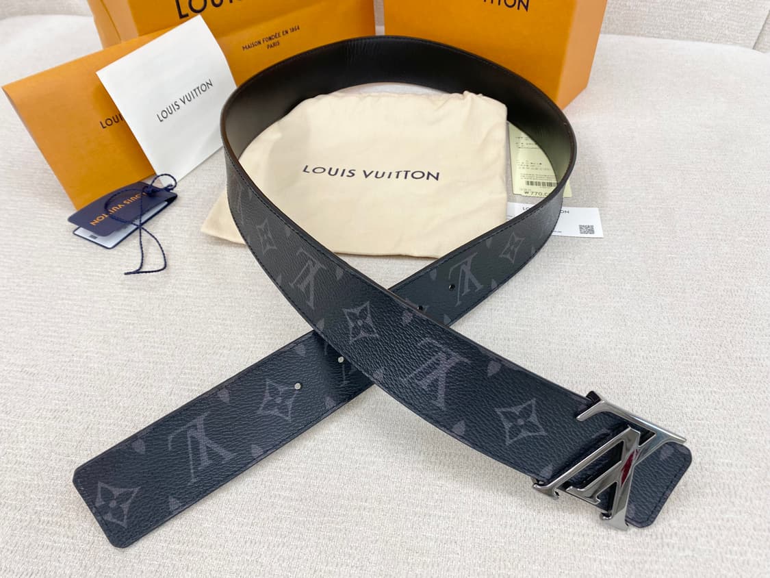 루이비통 이니셜 40mm 남성용 이클립스 리버서블 양면 벨트 95사이즈 상품이미지4