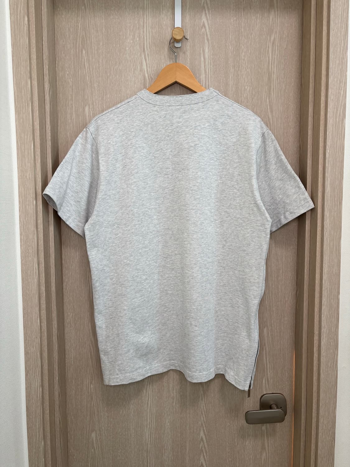 APC Sacai 콜라보 사이드집업 반팔티M/멜란지 상품이미지3