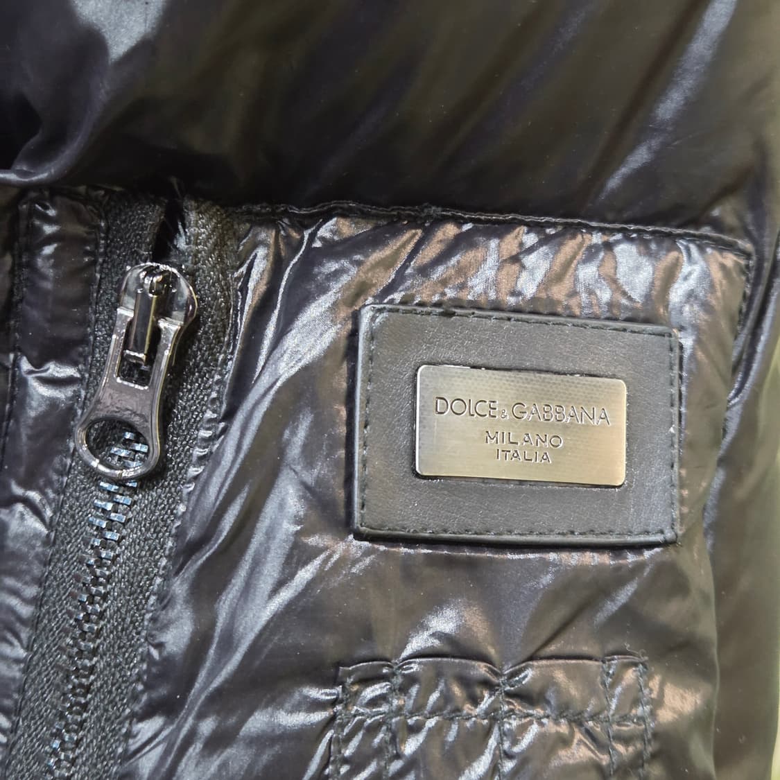 돌체앤가바나 플레이트 숏 패딩 상품이미지2