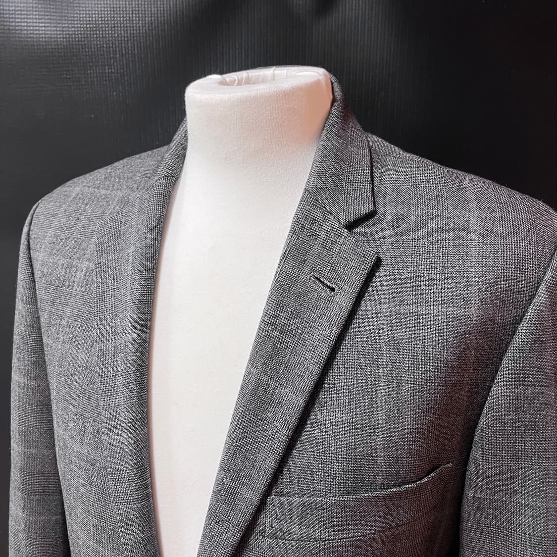 XS) 폴 스미스 Made in Italy 글랜체크 테일러드 자켓 상품이미지2