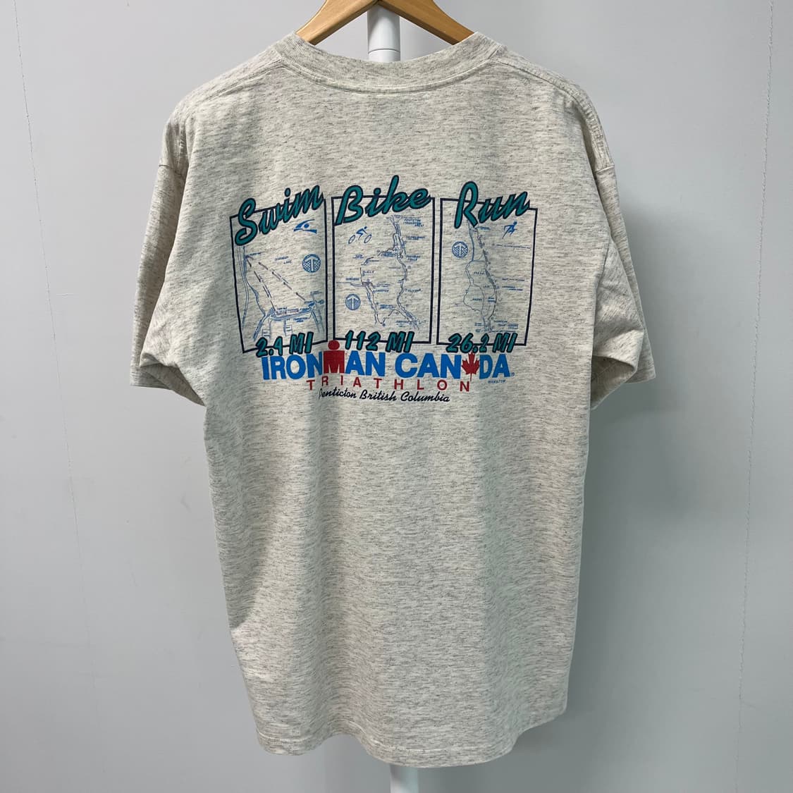 [L] CANADA 길단 해밀턴 90s 빈티지 그래픽 반팔 티셔츠 상품이미지3