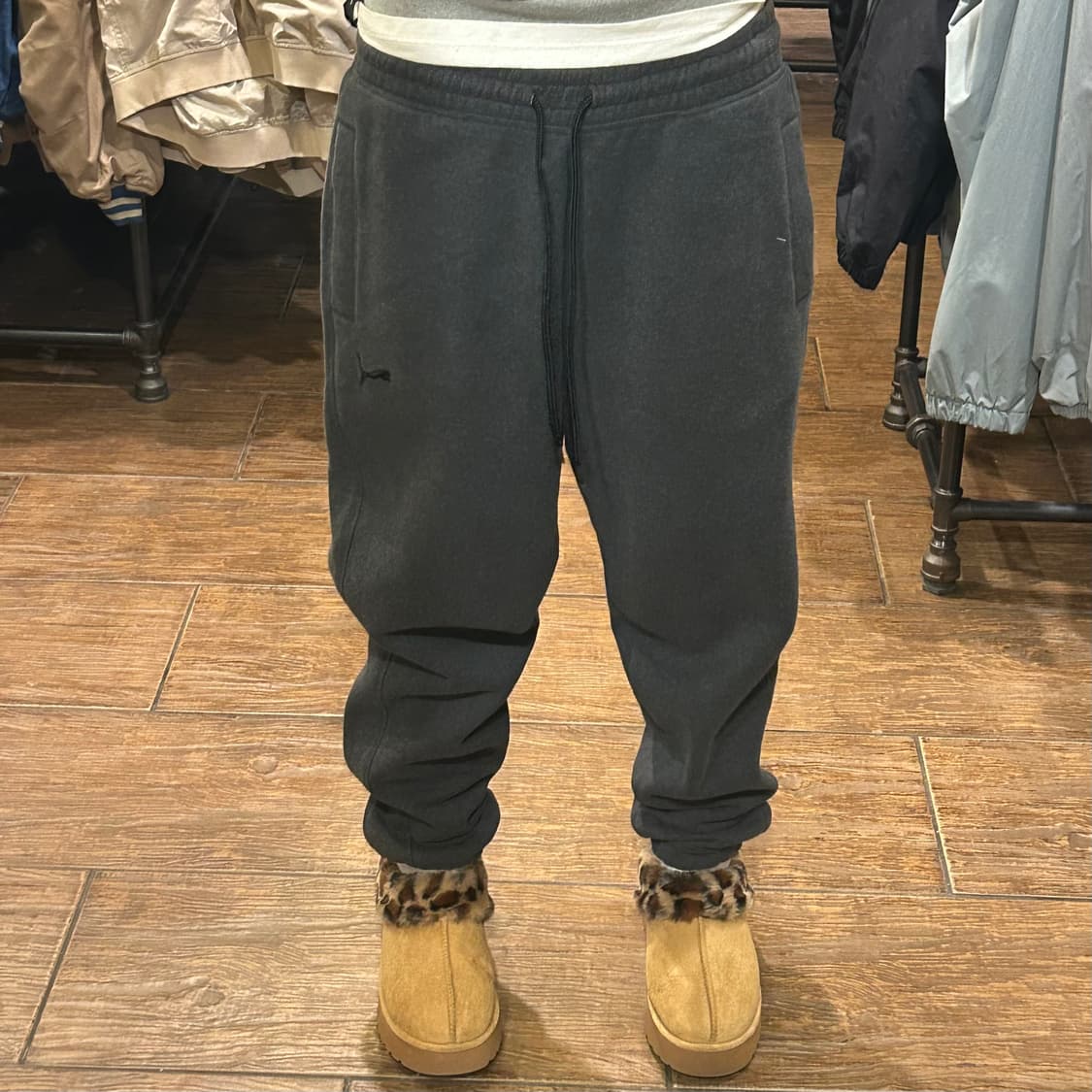 [HI] 퓨마 조거 추리닝 팬츠 차콜 상품이미지2