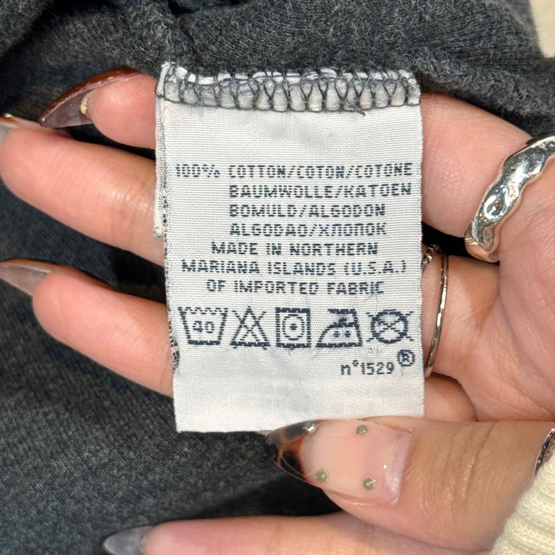 L) 폴로 랄프로렌 반집업 풀오버 코튼 니트 그레이 상품이미지8