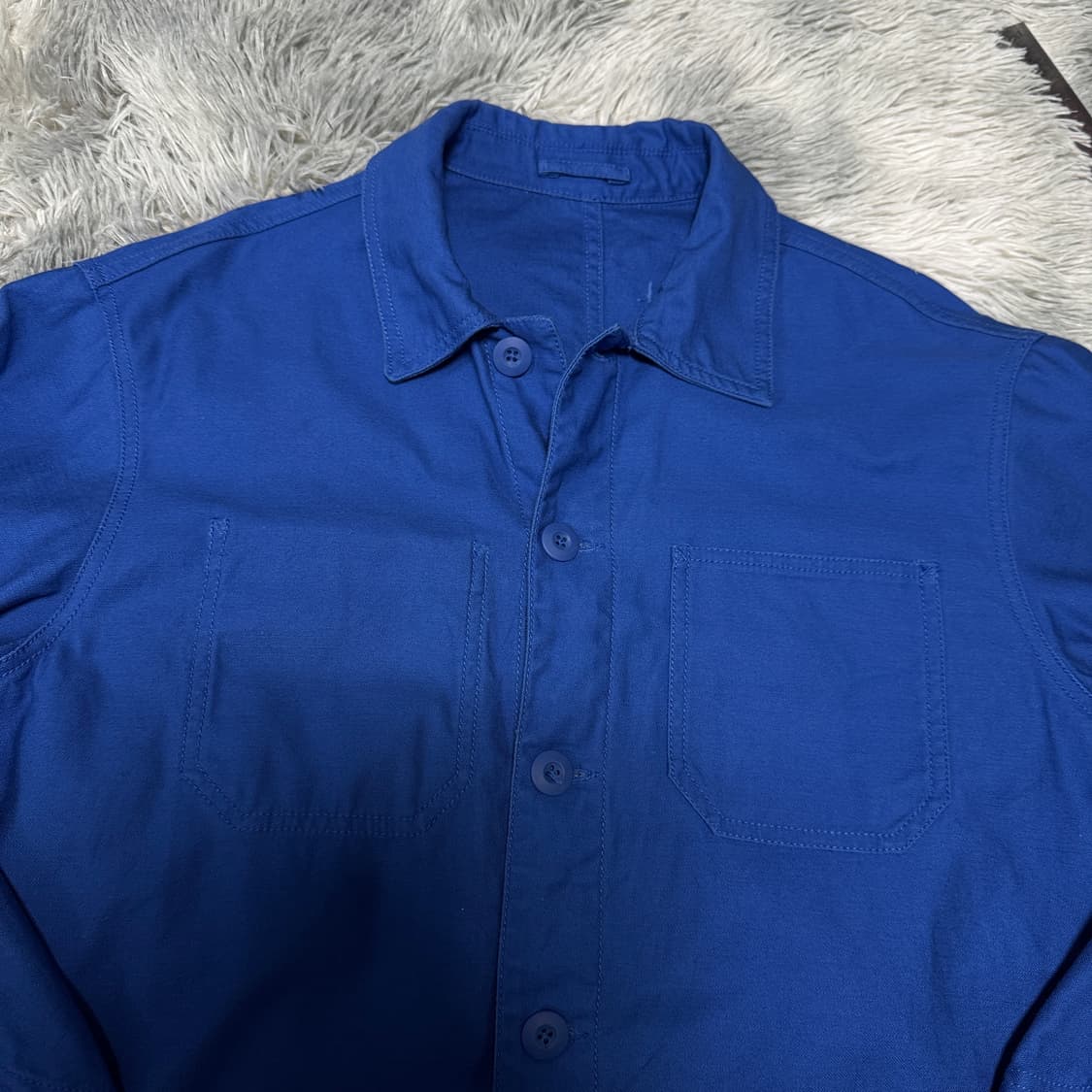 무신사스탠다드 블루 코튼자켓 L사이즈 상품이미지2