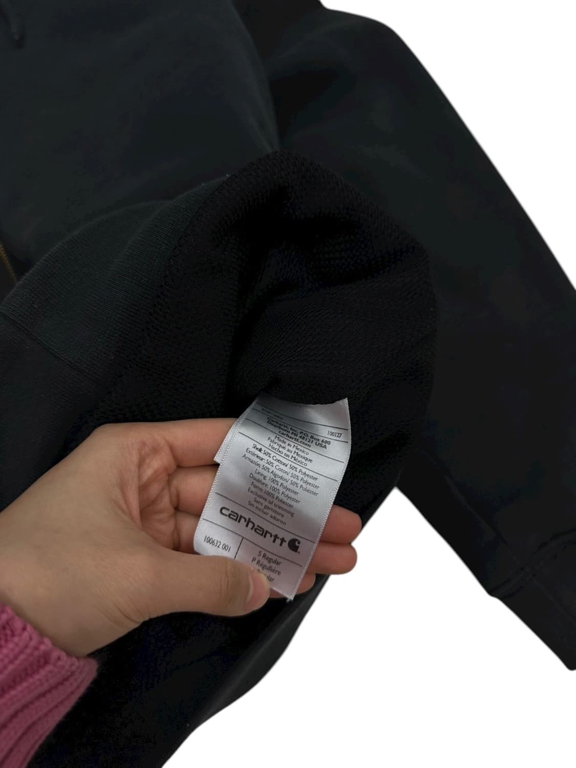 칼하트 써멀 후드집업 차콜 (S~L) 상품이미지8