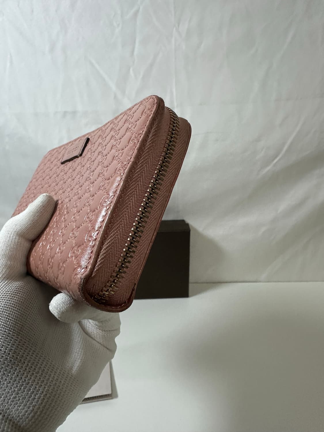 구찌 마이크로시마 지퍼 장지갑 (OS) 상품이미지3