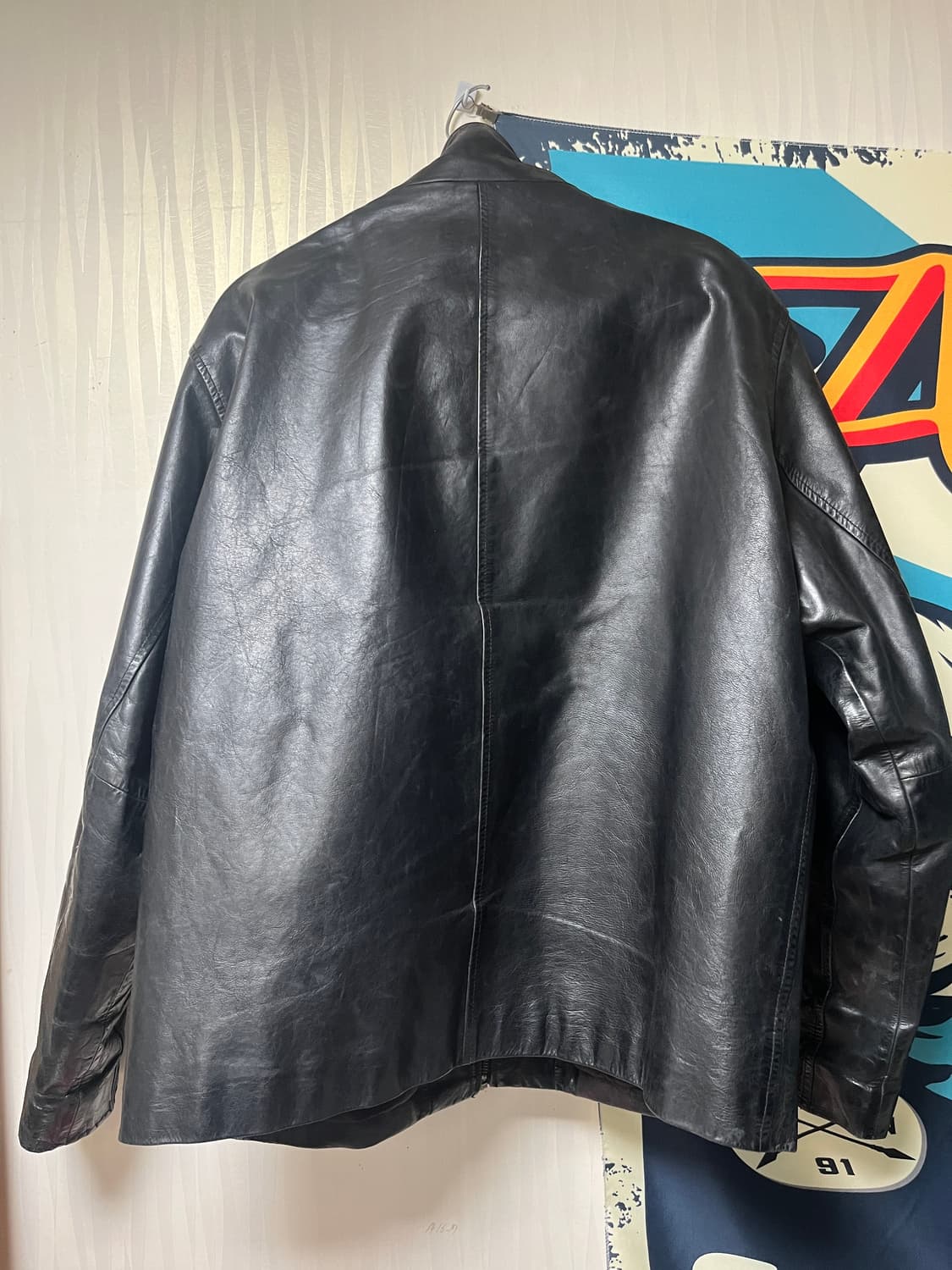 GAP 올드갭 레더 풀집 자켓 상품이미지2