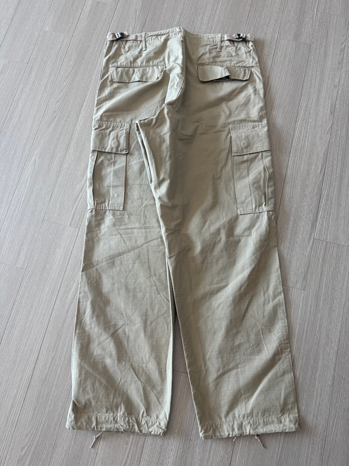 orslow 오어슬로우 카고팬츠 베이지 2사이즈 노수선 상품이미지3