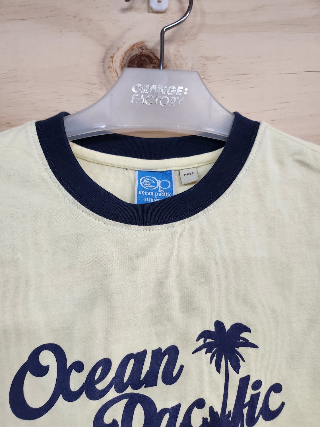 141) 오션퍼시픽 크롭 반팔 티셔츠 상품이미지3