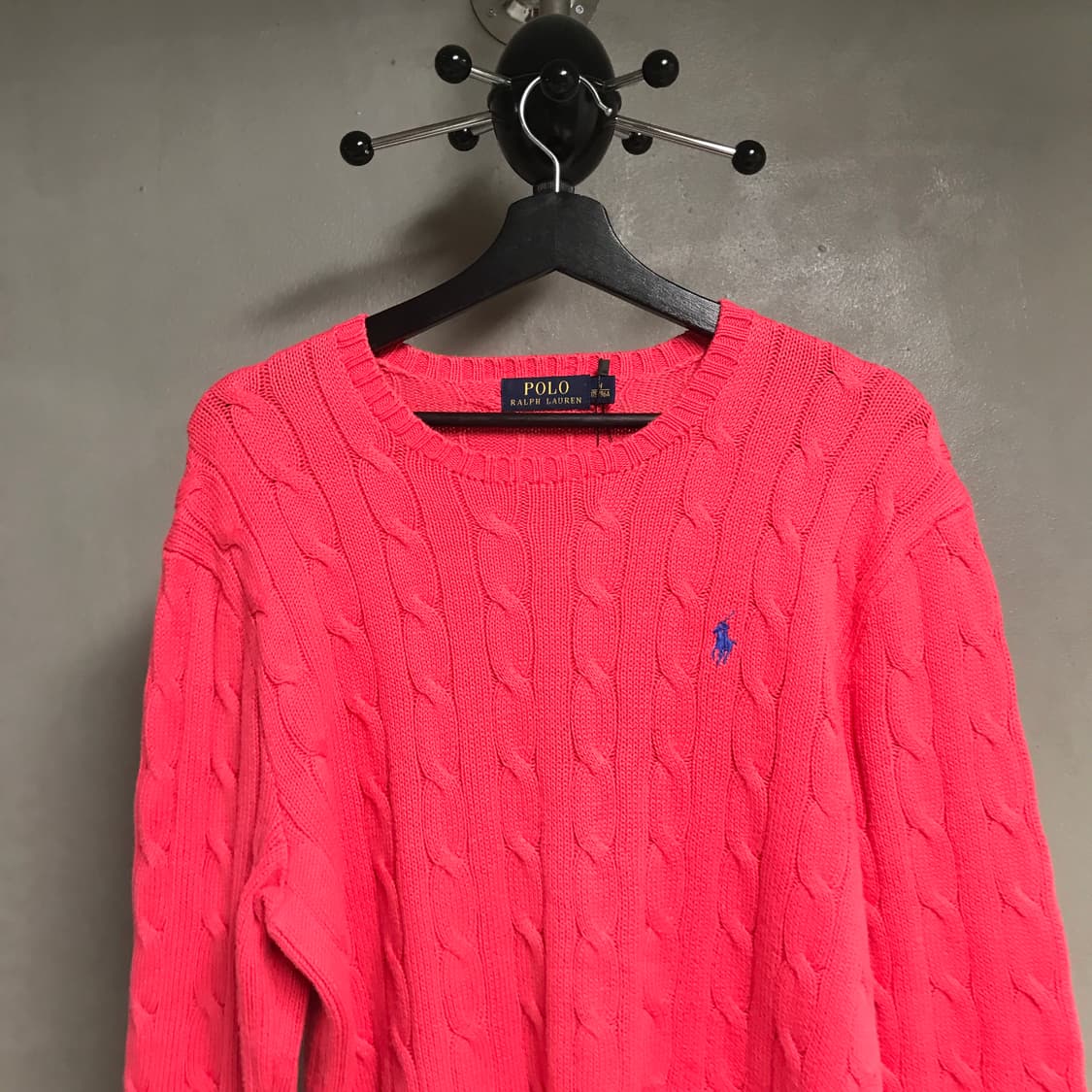 폴로 랄프로렌 케이블 니트 M 상품이미지2