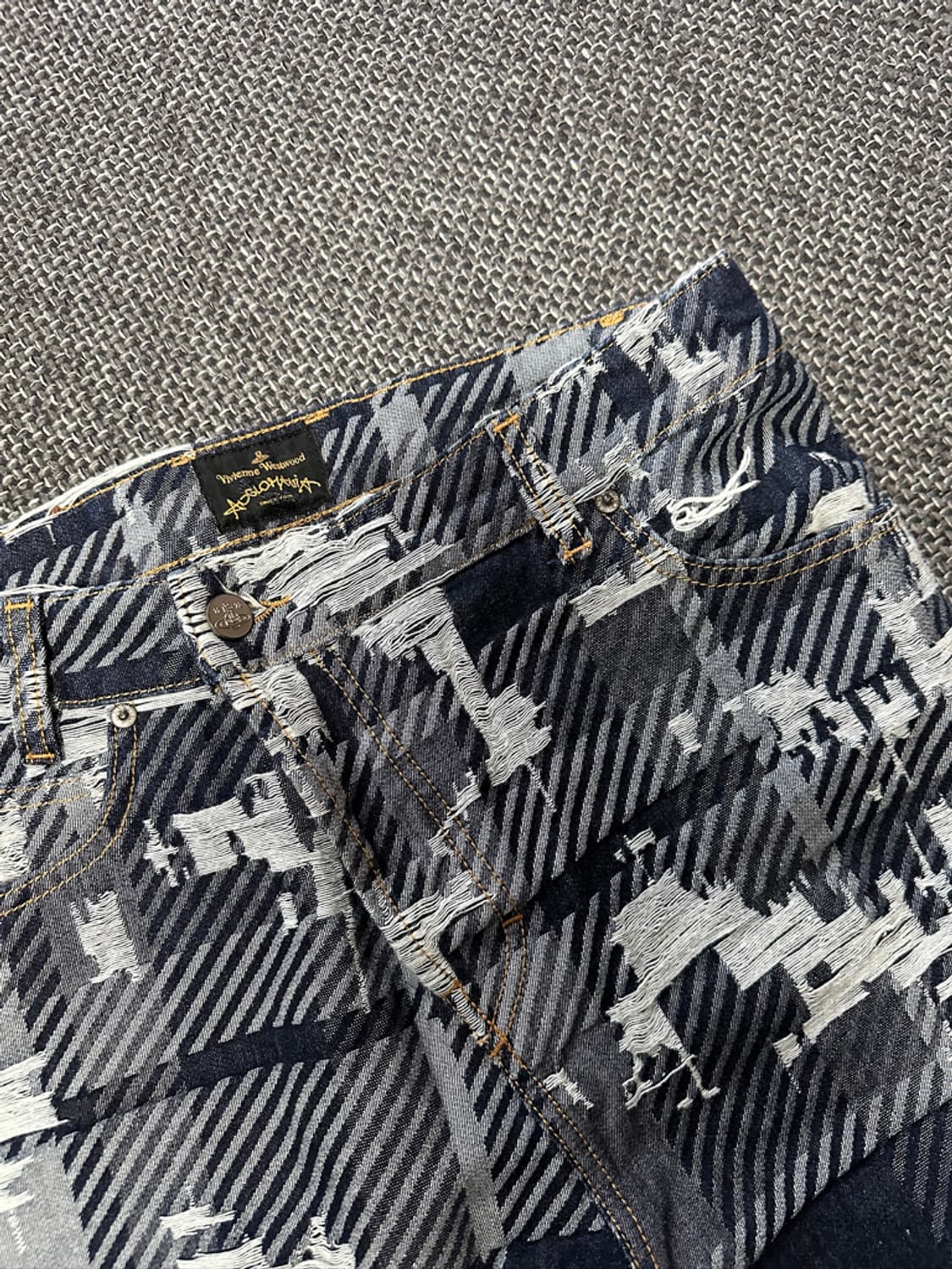 비비안 웨스트우드 패치워크 데님 상품이미지2