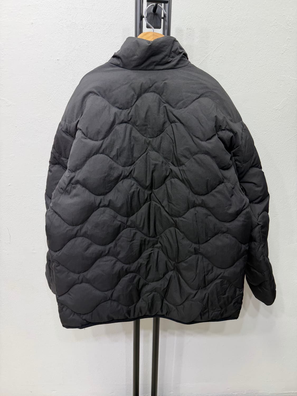 정품) 코오롱 남성 리버시블 양면 퀼팅 구스패딩 105 상품이미지4