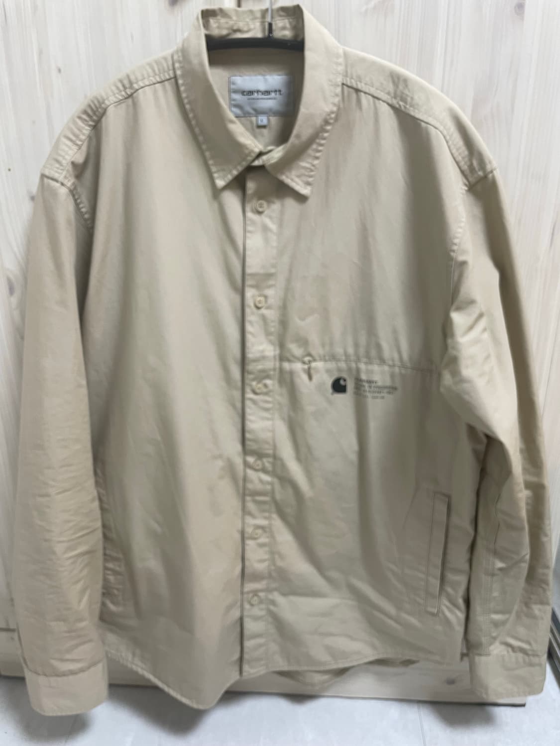 XL 105 칼하트 워크셔츠 베이지 상품이미지7