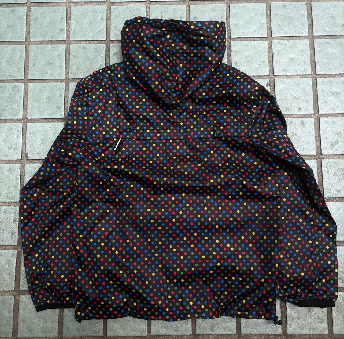 X-LARGE 엑스라지 도트 땡땡이 바람막이 새상품 M,L 상품이미지5