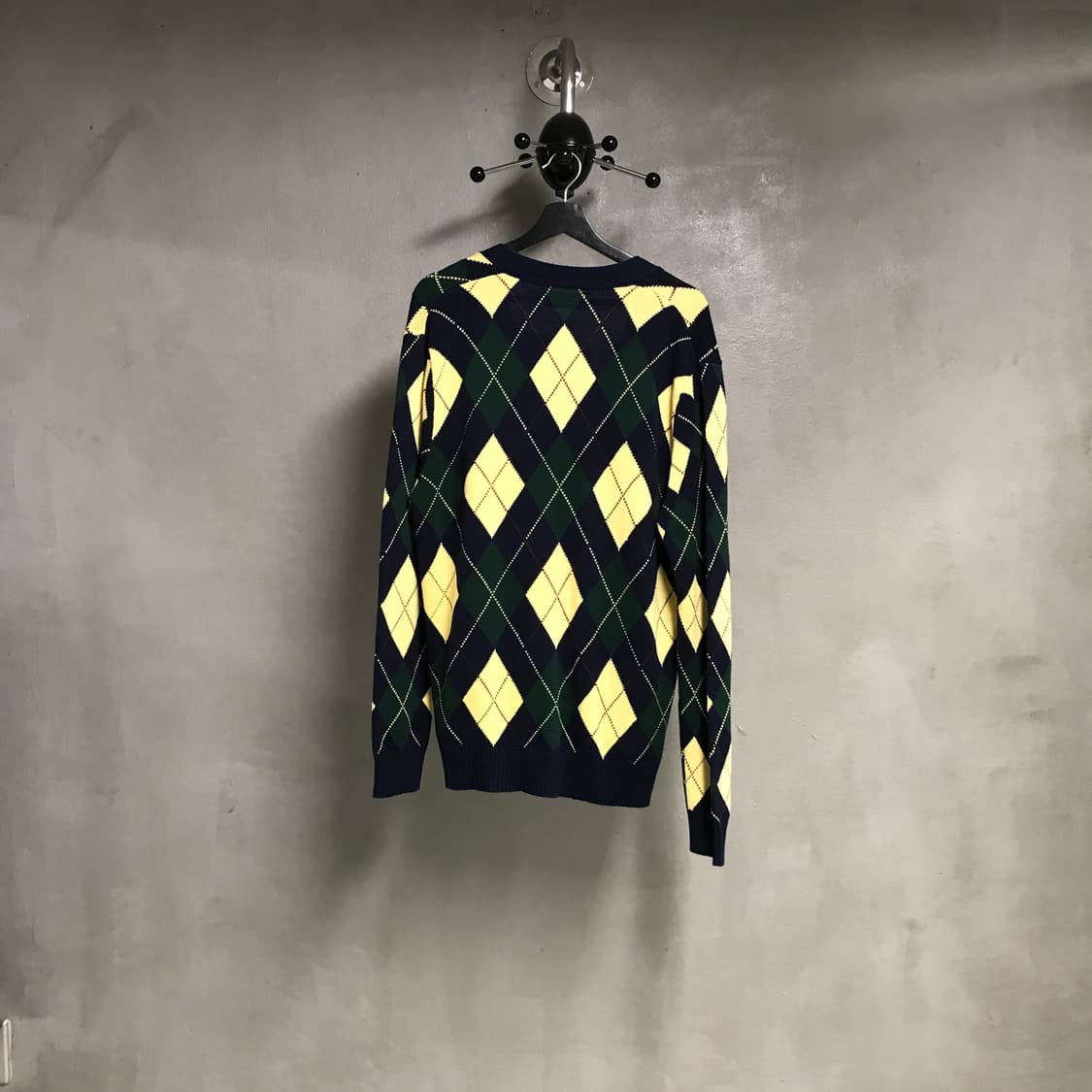 폴로 랄프로렌 체크 니트 가디건 L 상품이미지6