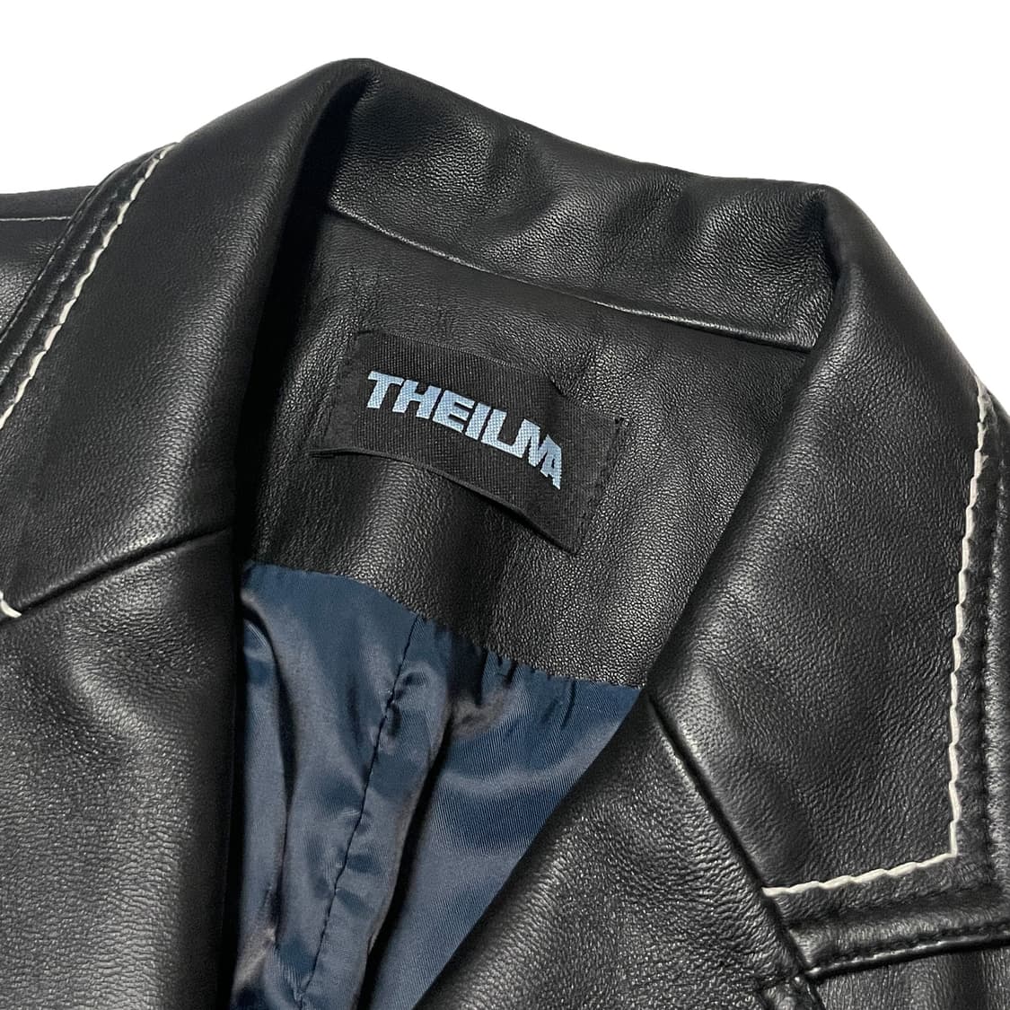 THEILMA 더일마 램스킨 레더 블레이저 자켓 상품이미지5