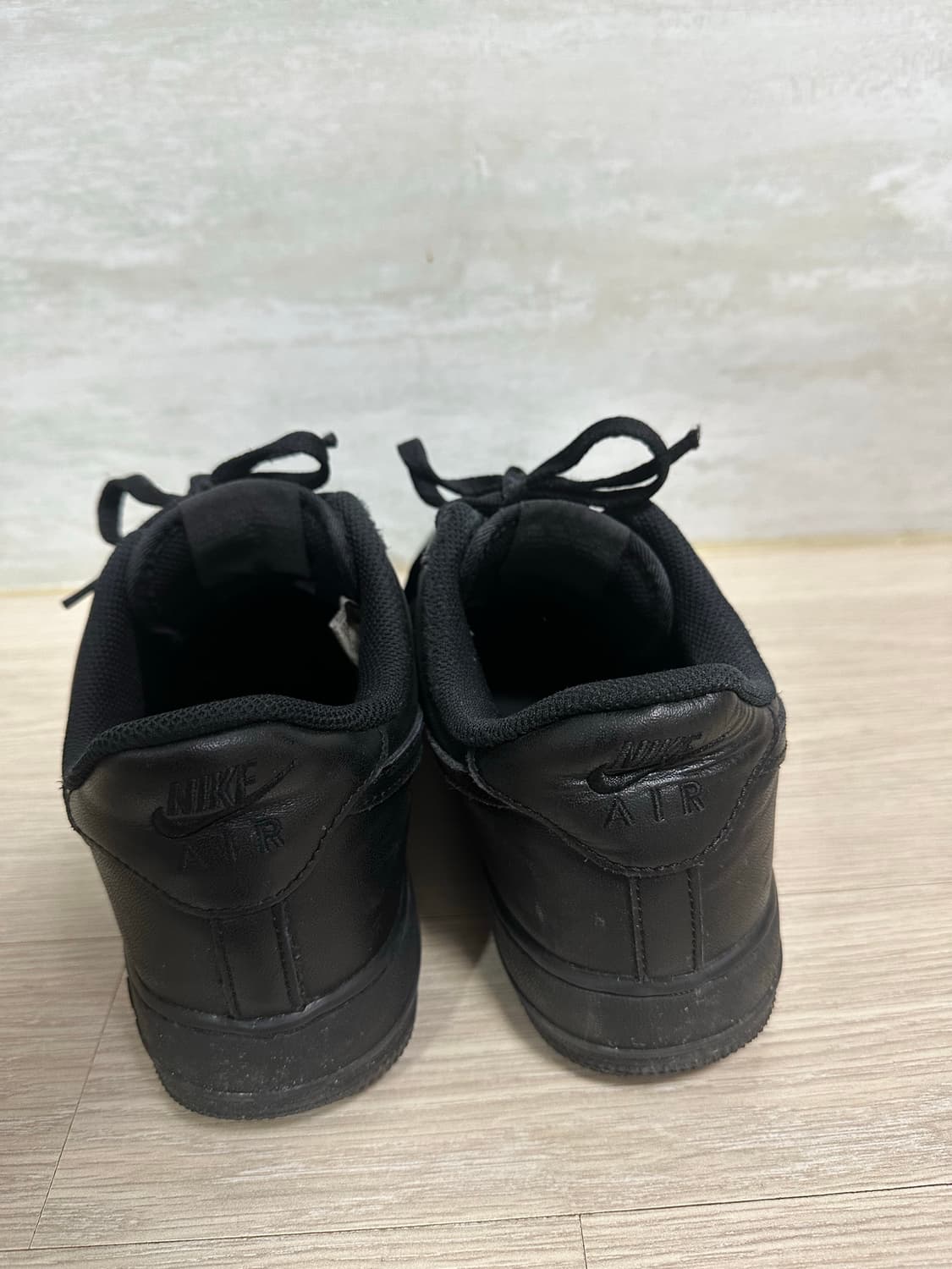 나이키 에어포스 블랙 기본 280 상품이미지3