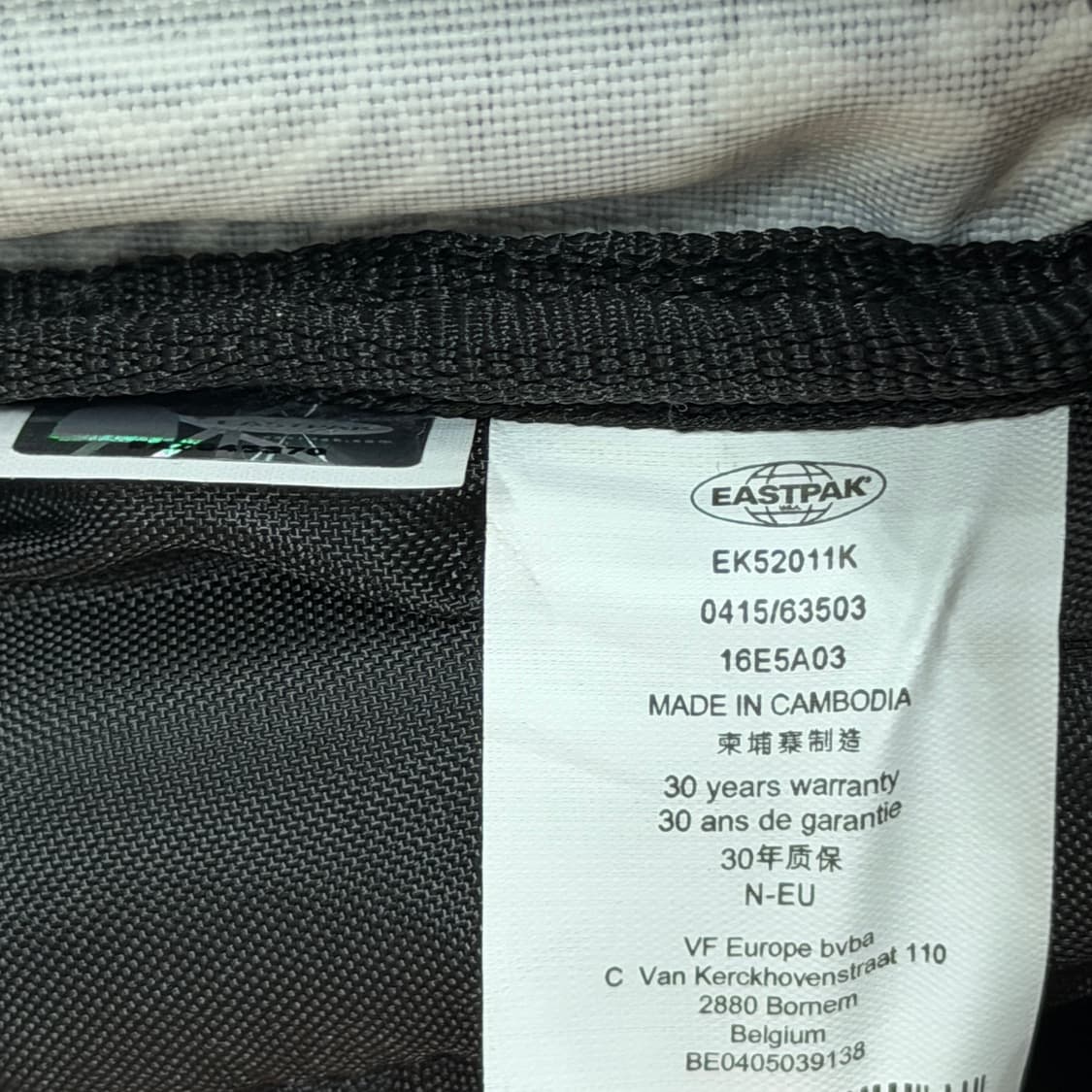 이스트팩 빈티지 프로바이더 지브라 포켓 백팩 가방 상품이미지6