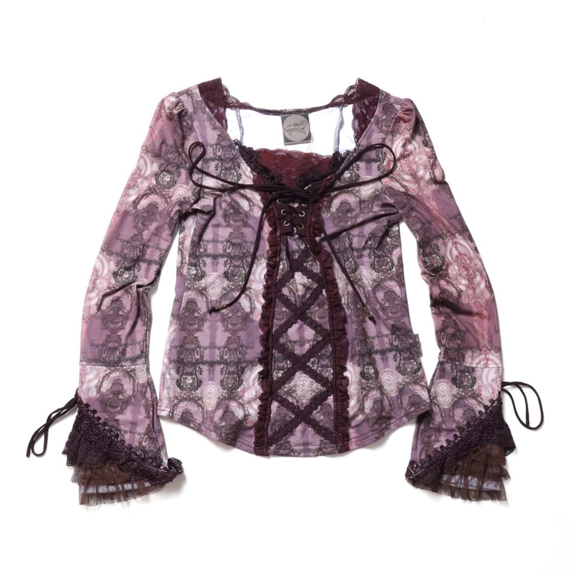 오즈 온 Ozz On Corset Frill Long Sleeve    상품이미지2