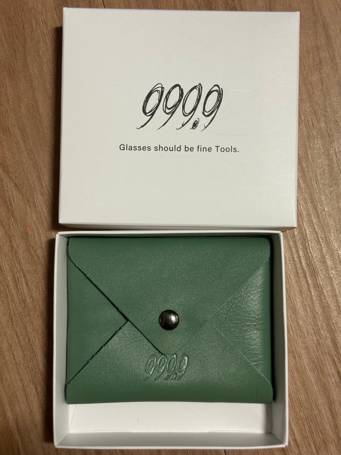 999.9 포나인즈 가죽 미니 파우치 새상품 상품이미지1