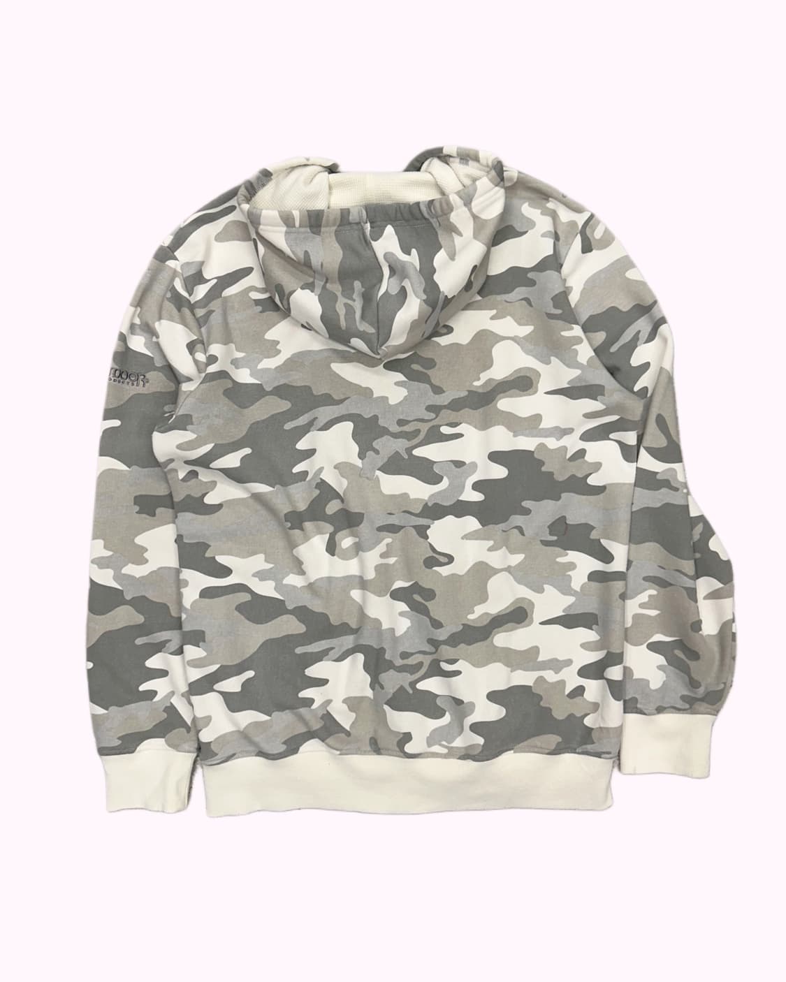 OUTDOOR camo hood zip-up 상품이미지5