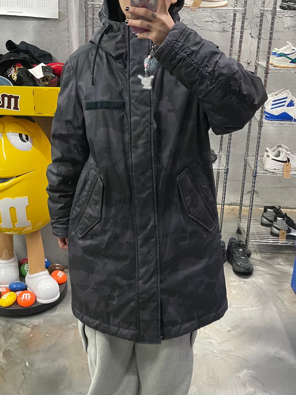 나이키 그레이카모 피쉬테일 파카 상품이미지8