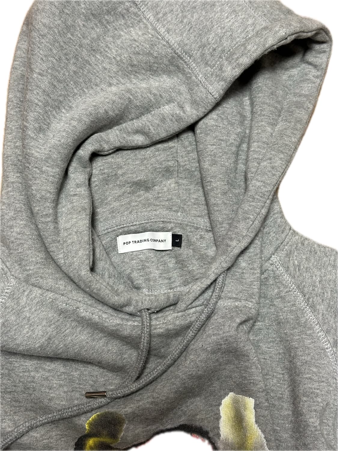 팝트레이딩 컴퍼니 후드 그레이 L 상품이미지3