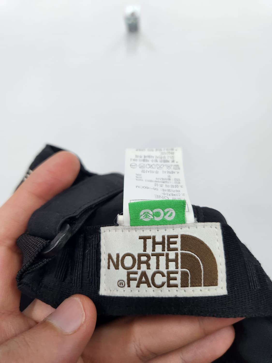노스페이스 로고 블랙 캡 상품이미지5