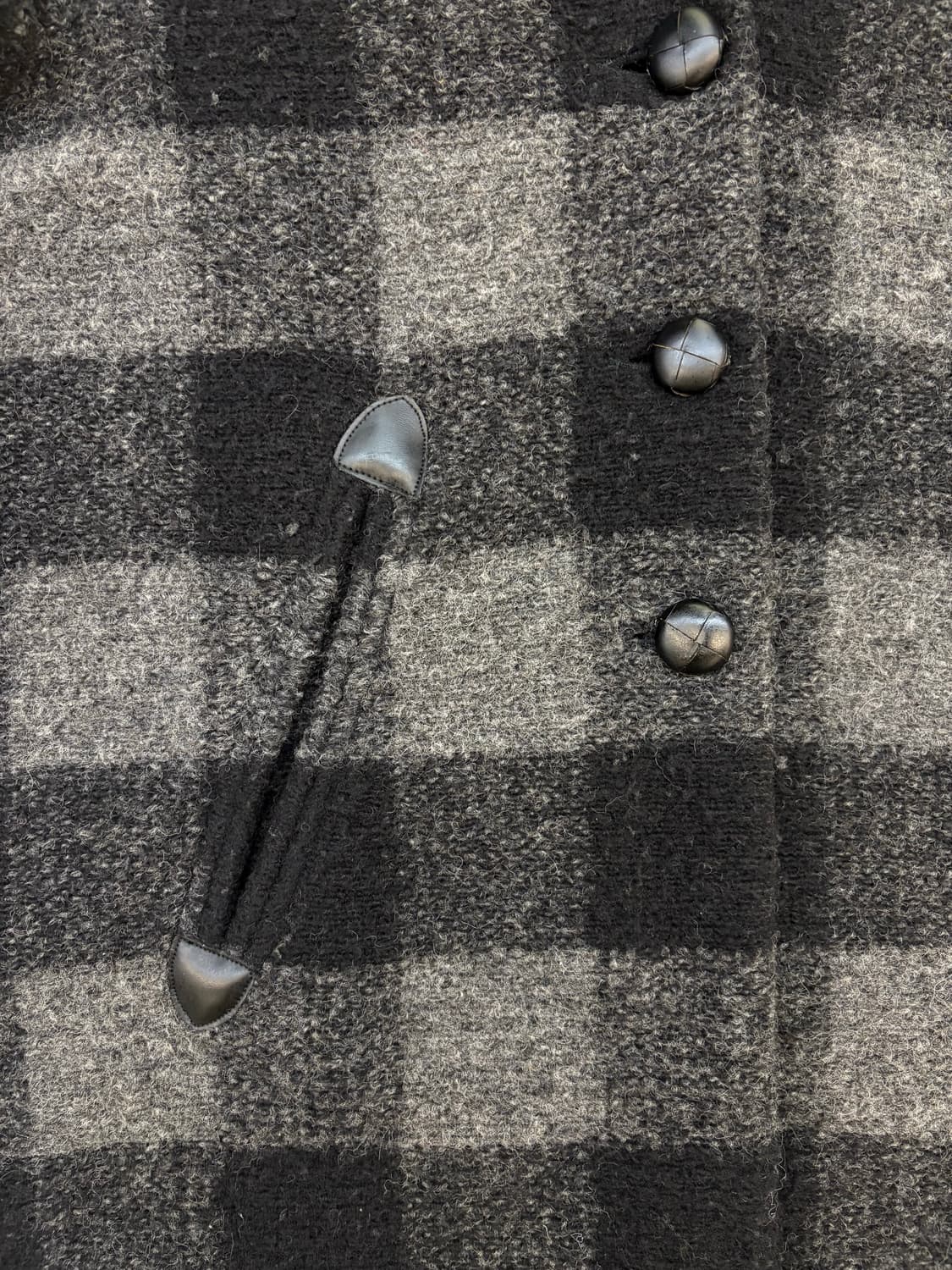 이자벨마랑 지노 체크 울 코트 상품이미지5