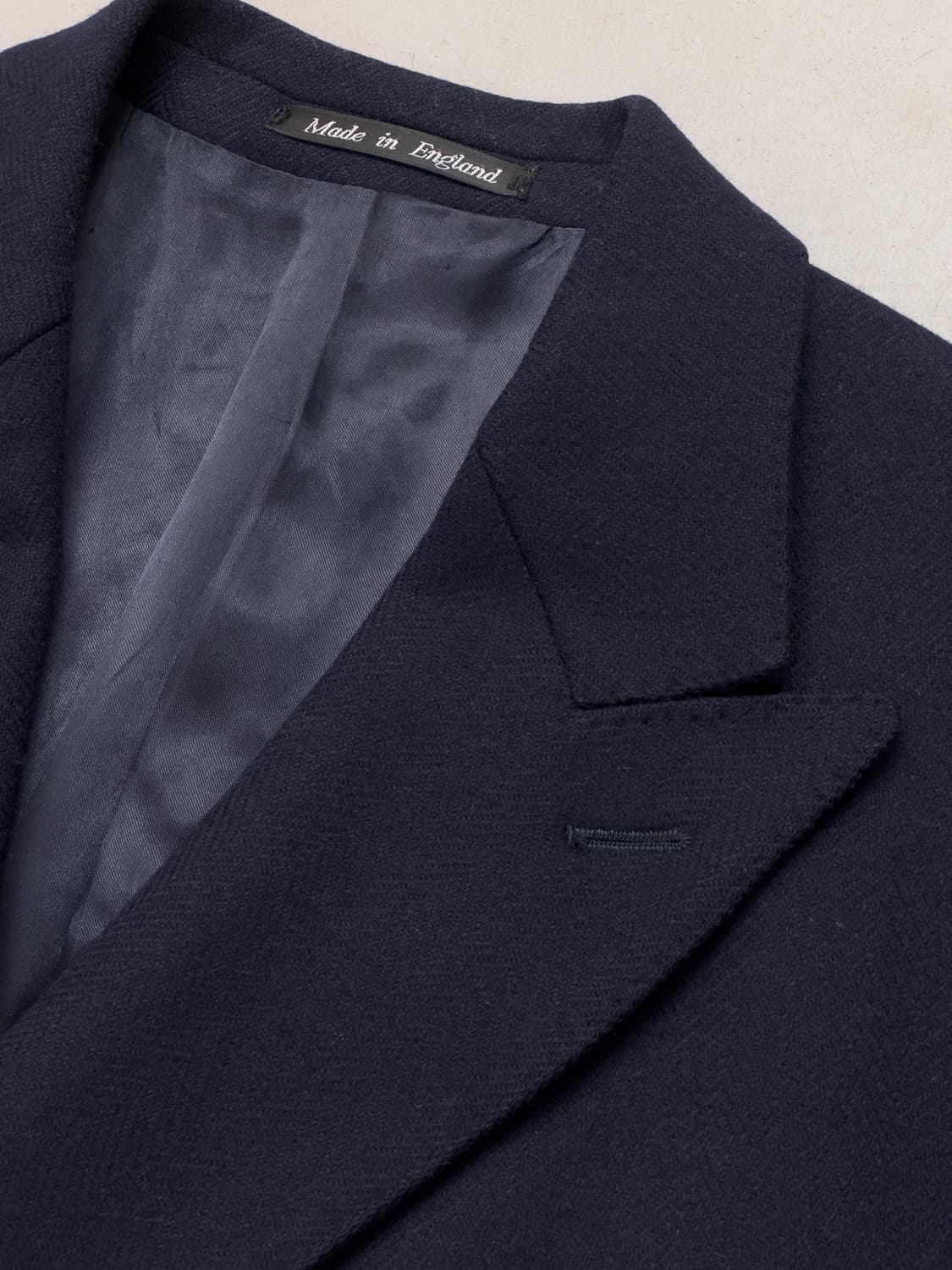 올드 버버리 더블 헤링본 코트 상품이미지4