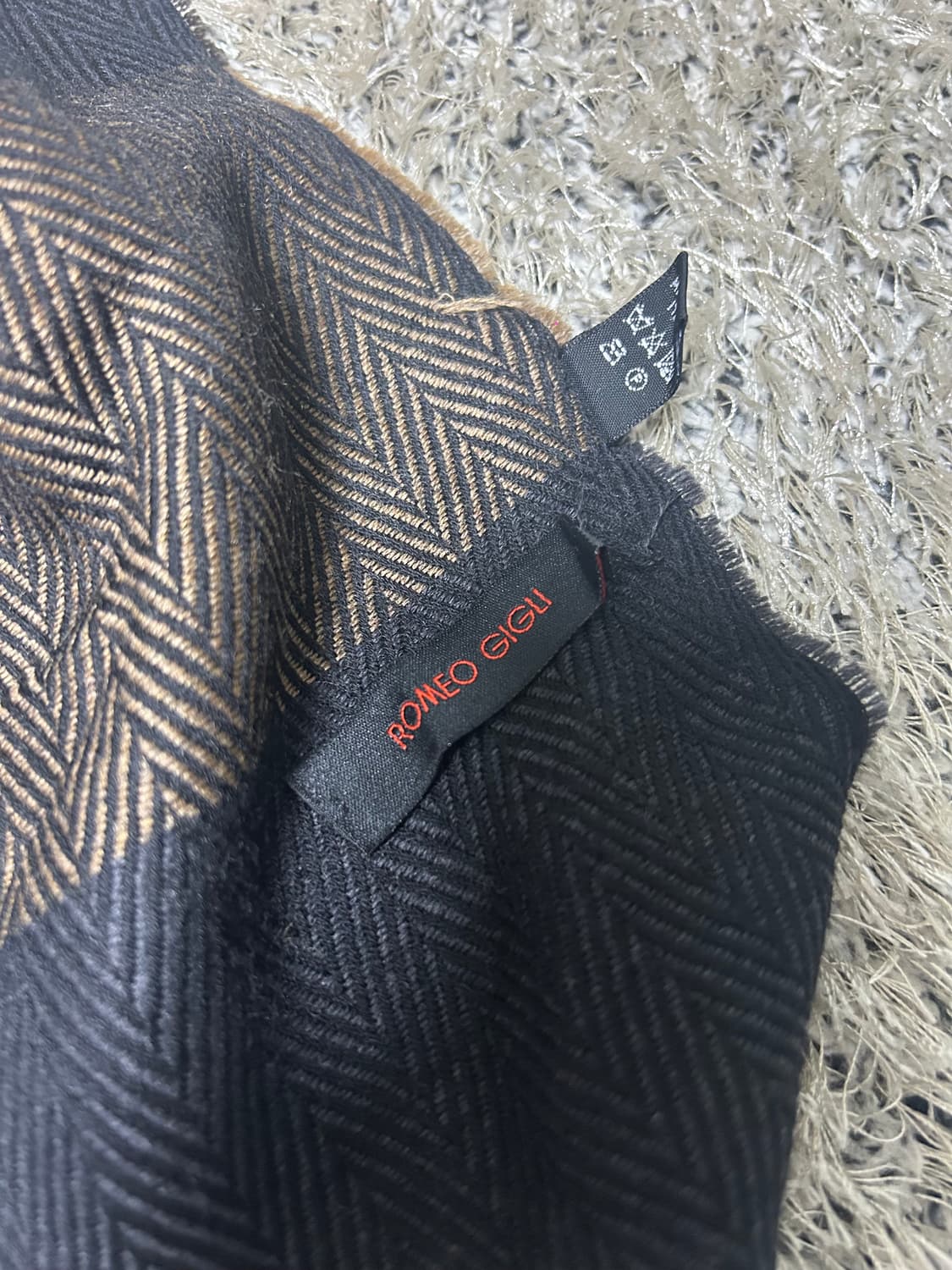 romeo gigli 이태리제 울 목도리 상품이미지2