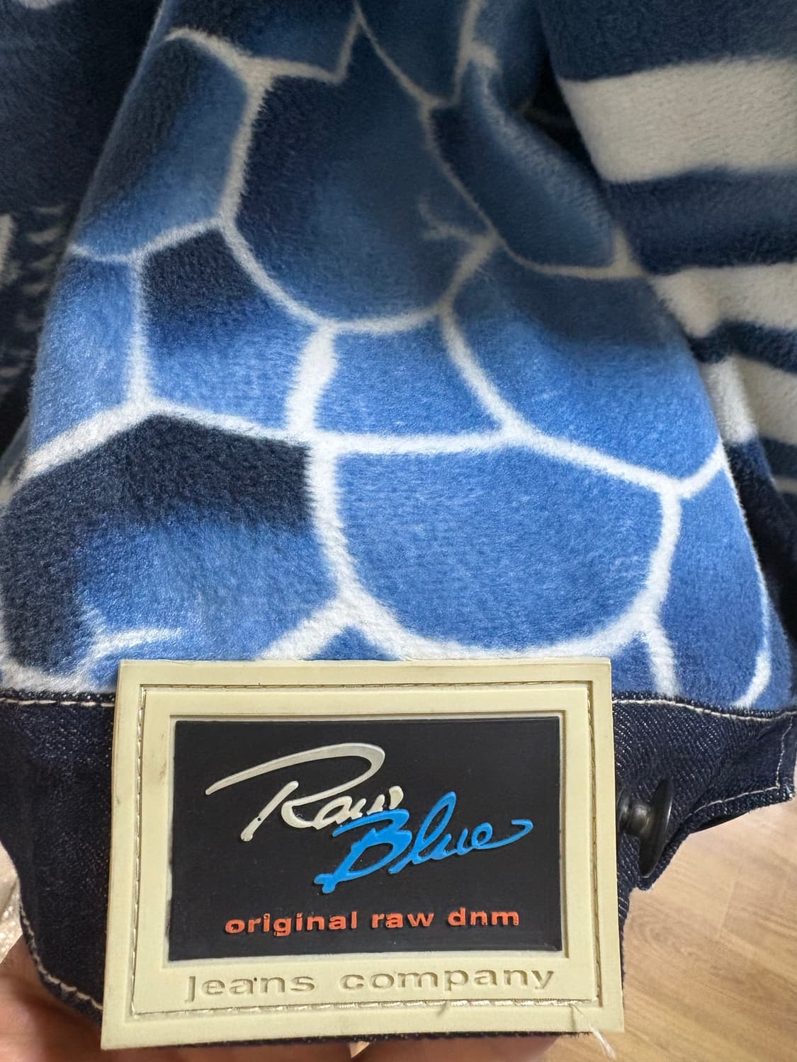 Vintage rawblue얼룩말 자켓 상품이미지2