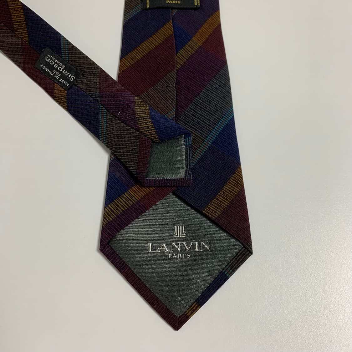 랑방(LANVIN) 레지멘탈 명품 정장넥타이 클래식룩 코디 A+등급 상품이미지6