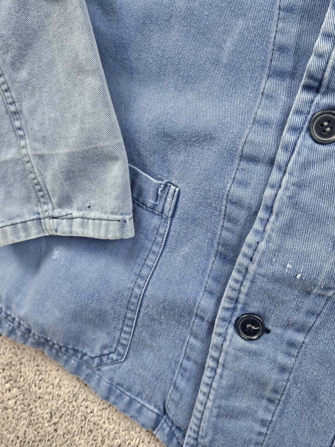 페이즐리 포켓 포인티드 커스텀 프렌치 워크 자켓 (본문참조)/ 10645 상품이미지9