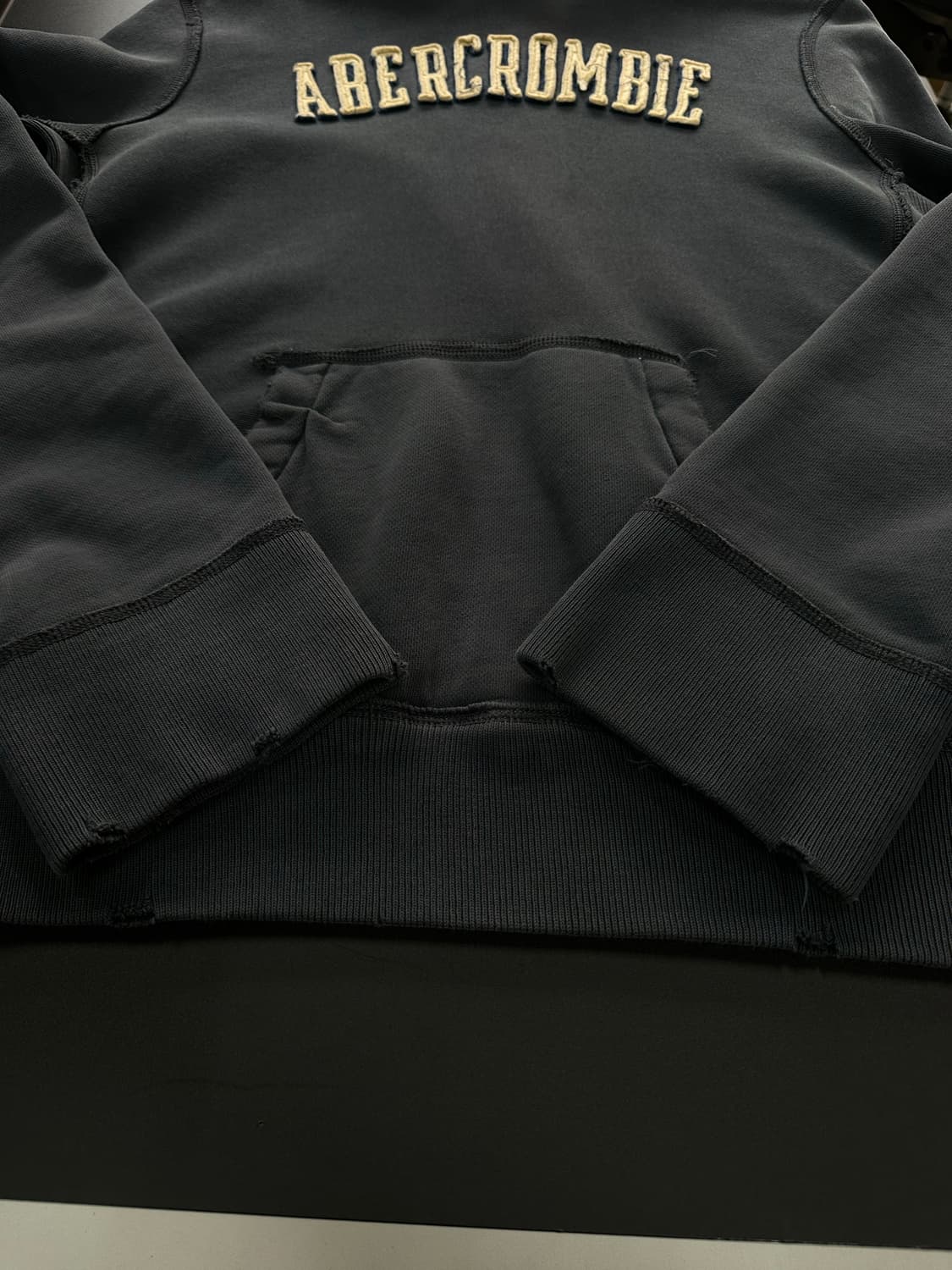 아베크롬비 그런지 데미지 풀오버 후드티 상품이미지5