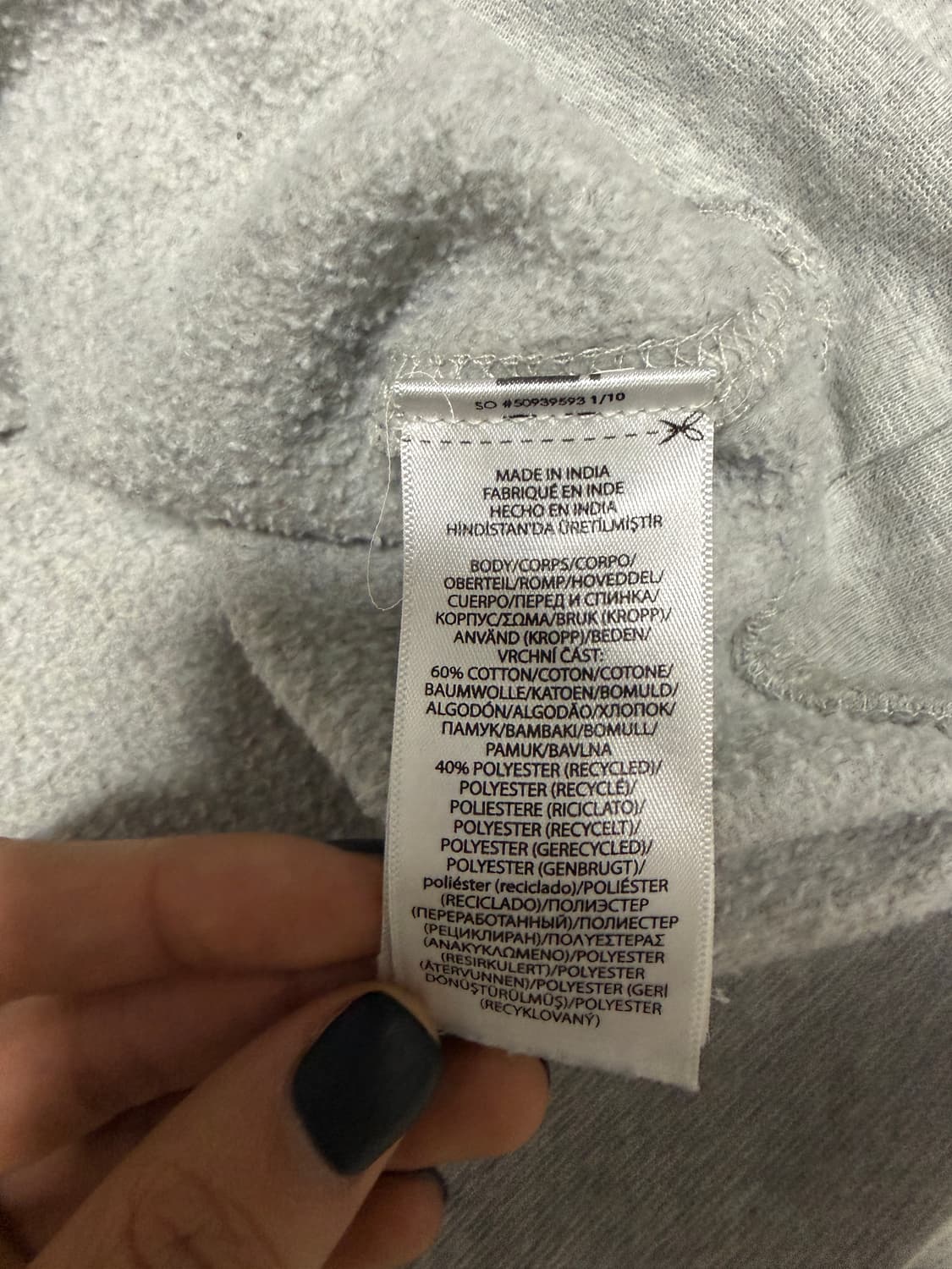 폴로 랄프로렌 맨투맨 회색 M 상품이미지3