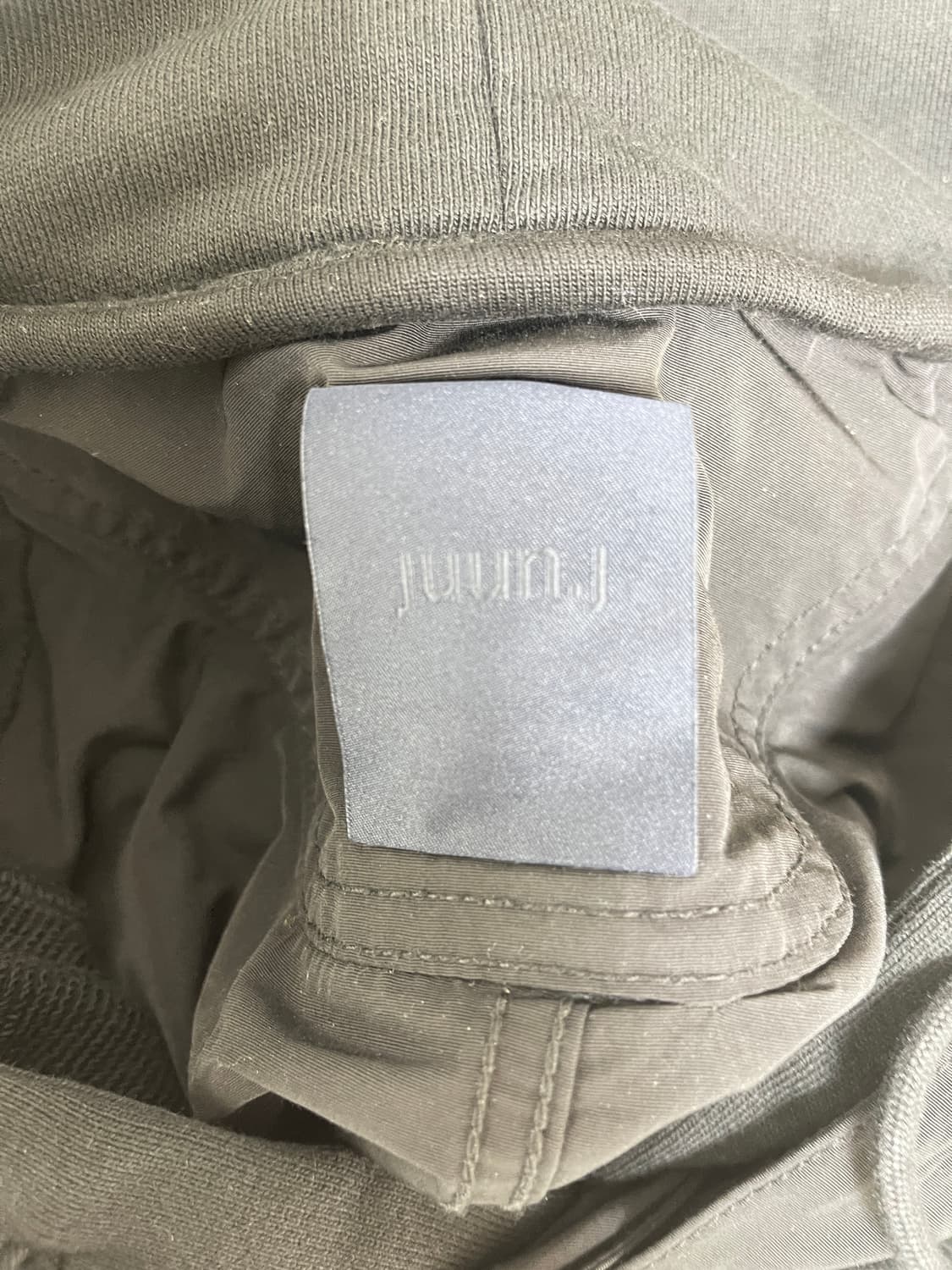 준지 블랙 후드 L사이즈 상품이미지4