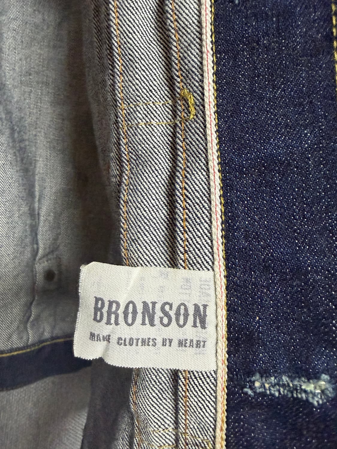 브론슨 806XX 셀비지 타입1 트러커 1세대 40 상품이미지4