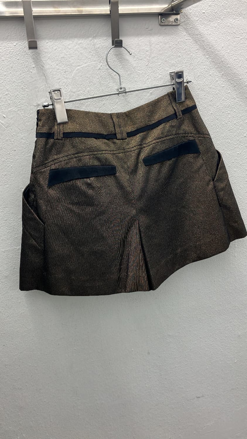 에고이스트 골드잔글리터 플레어쇼츠 상품이미지4