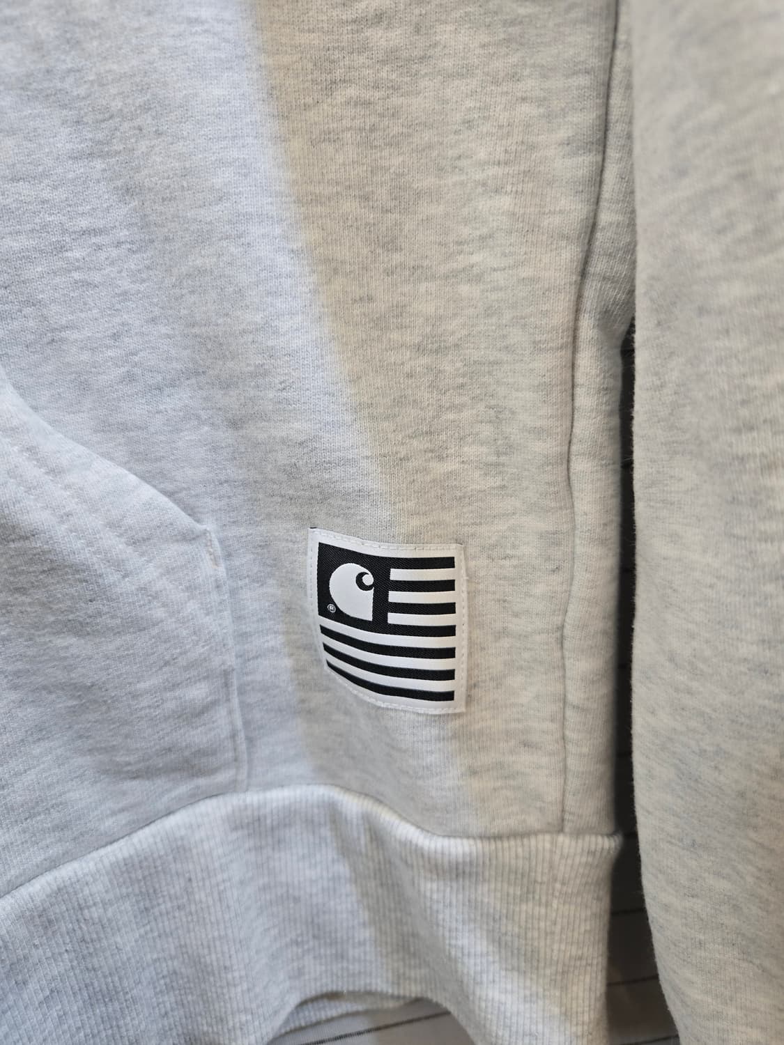 칼하트 다크그레이 후드 상품이미지2