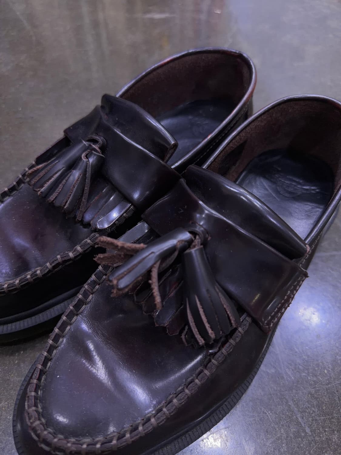 닥터마틴 아드리안 태슬로퍼 체리레드 슈즈 230 상품이미지4