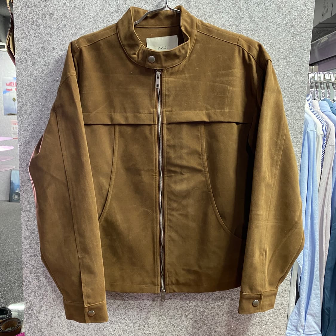 라퍼지스토어 스웨이드 브라운 자켓 B3503 상품이미지2