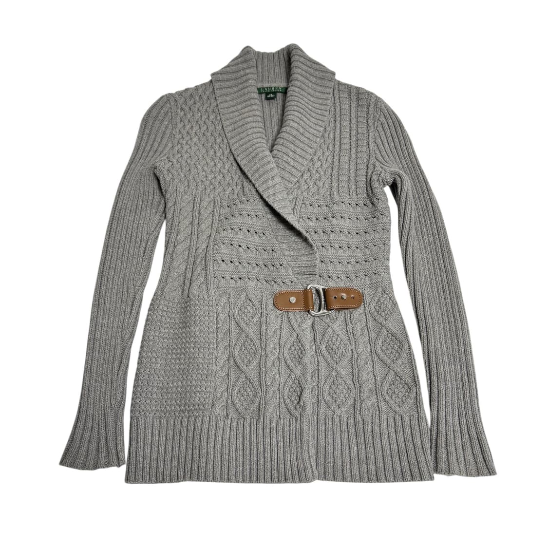 폴로 랄프로렌 케이블 니트 버클 스웨터 XS 상품이미지1