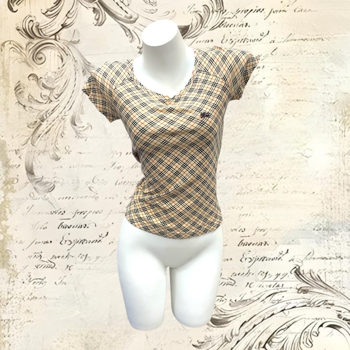 Burberry check top 상품이미지1