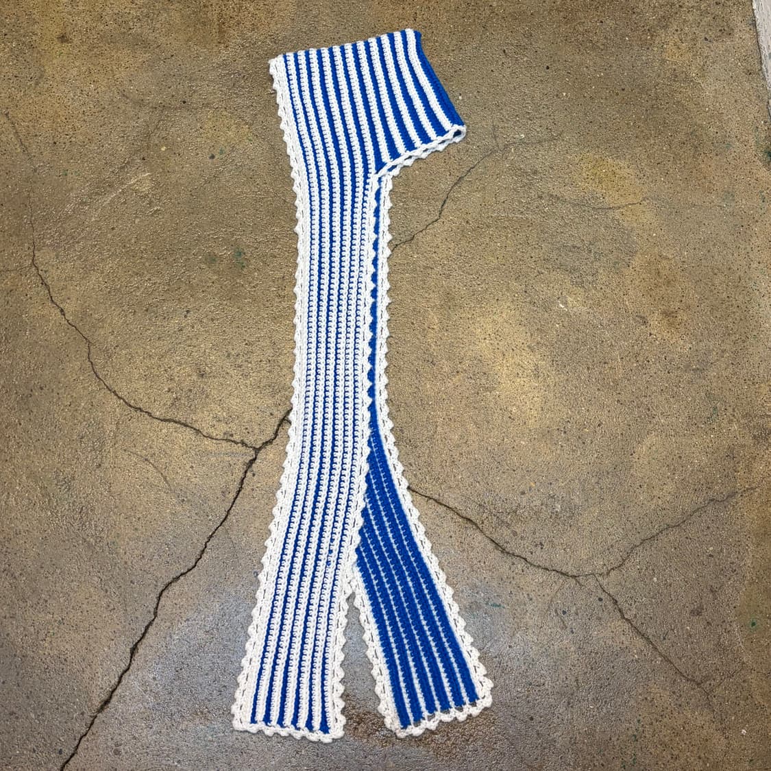 미국 빈티지 니트 핸드메이드 손뜨게 양면 후드 머플러 목도리 상품이미지1