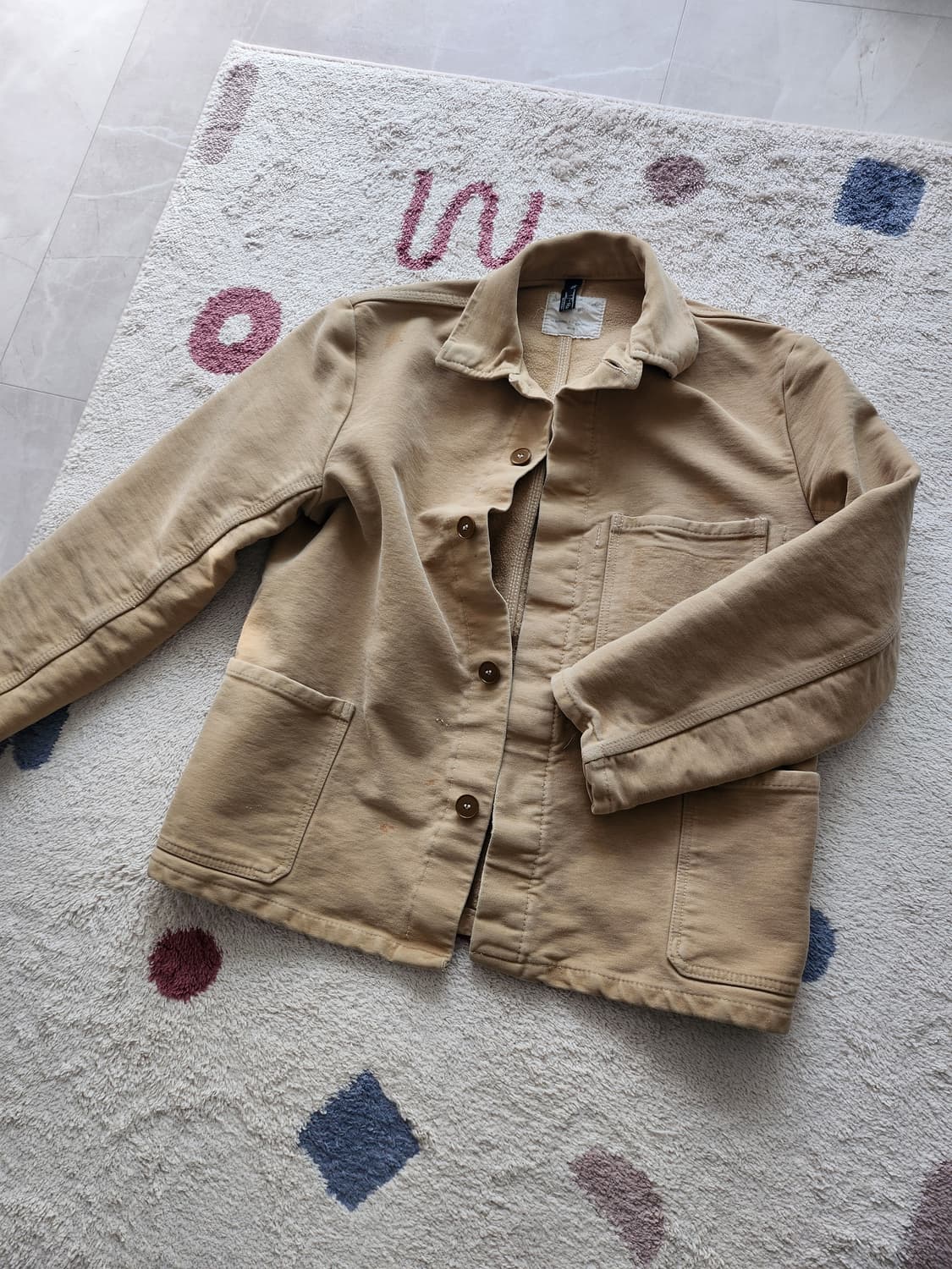 70's vtg 몰스킨 워크자켓 상품이미지1